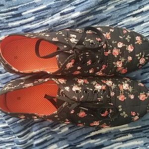 Floral sneakers